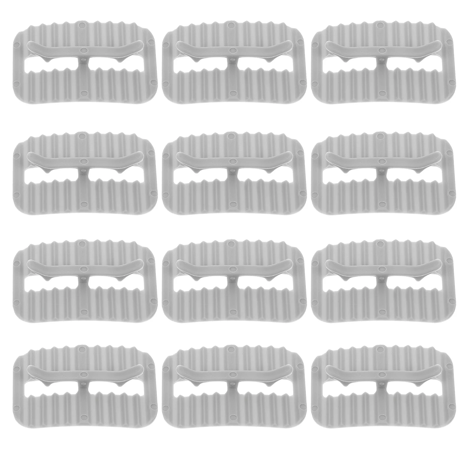 16Pcs Anti-Slip Fixation Clip Trash Can Holder Modern Elegance Waste Management Tool Anti Fall Clamp Anti Slipping Fixing