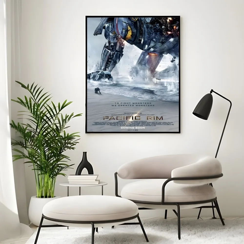 P-Pacific Rims فيلم فيلم ملصق رائع جدار الفن اللوحة دراسة الشمال ديكور المنزل