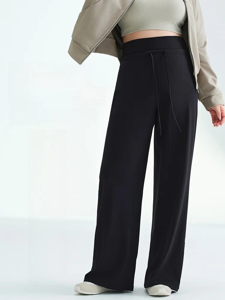 

Женские спортивные брюки для йоги с высокой талией, больших размеров, для коррекции живота, длинные, повседневные