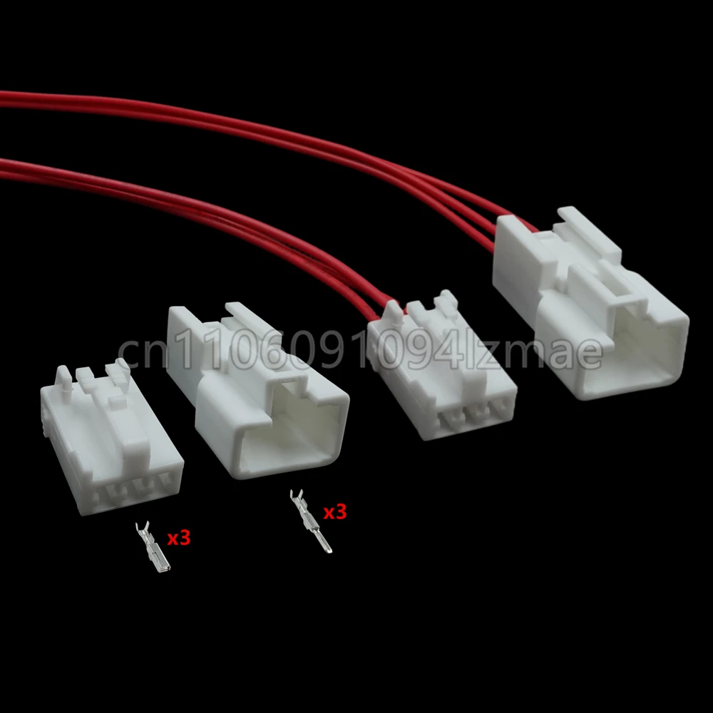 3 Pin Auto Male Female Wire Harness Plug Car Electric Plastic Cable Connector Socket MG641035 7283-1030 6520-0577 6520-0492