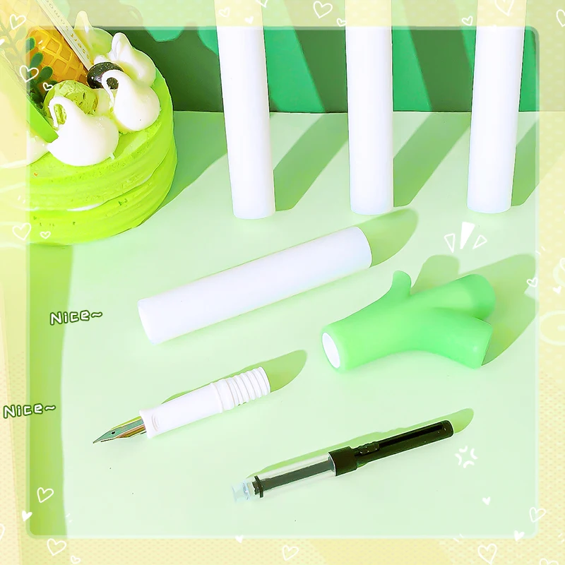school acsesories cute onion ink pen back to school supplies high quality fountain pen Writing Pens office kawaii Stationery