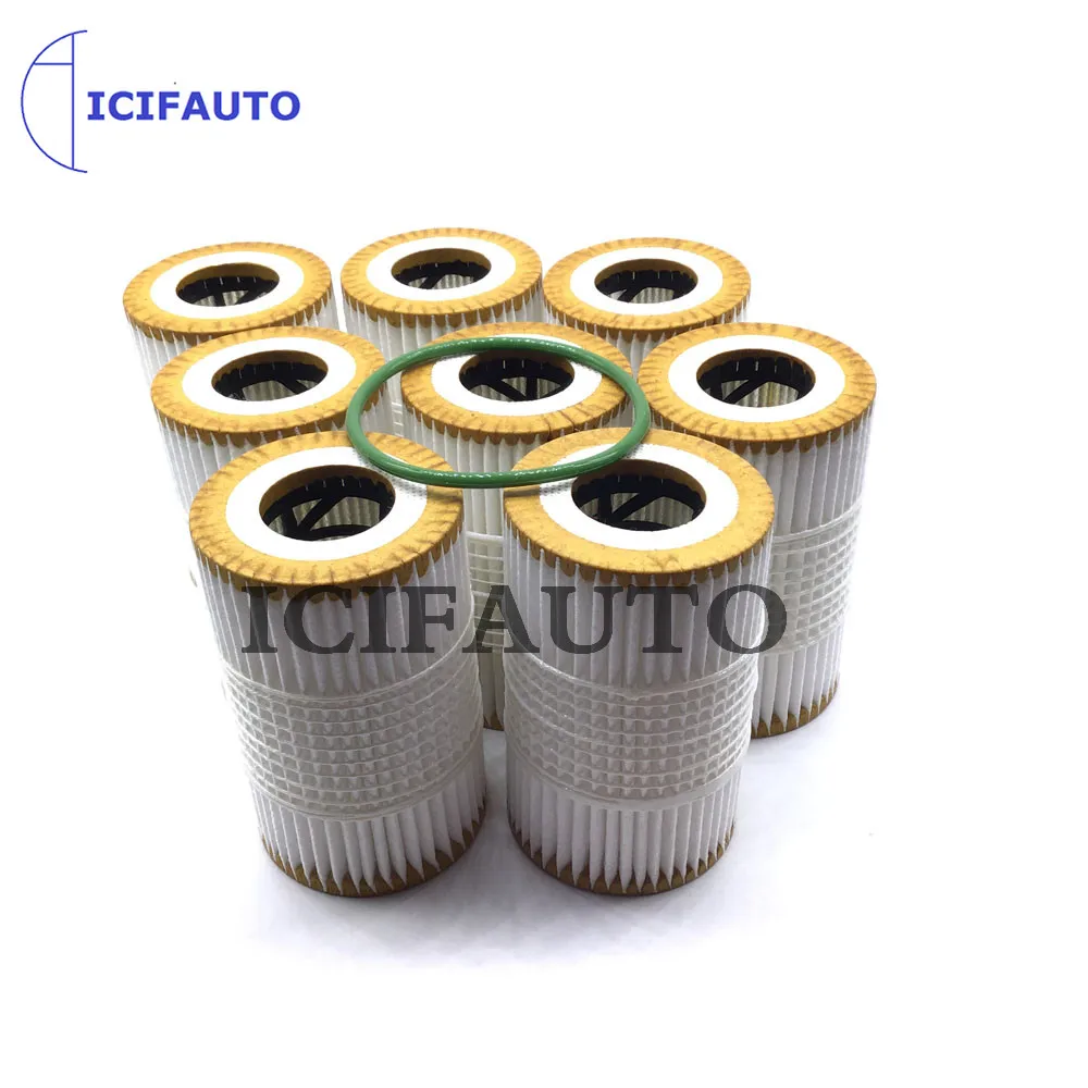 

8 X Engine Oil Filter For Audi A5 S5 A6 A7 A8 Q7 3.0T 06E115466B / 06E115466E / 06E115562H / 06E115562B / 06E115562E / HU7035