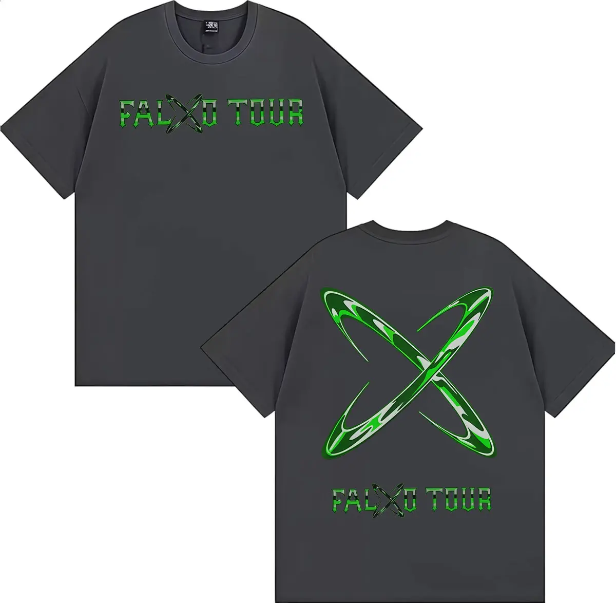 Rapper Feid Ferxxo Album 2026 Tour Merch T-Shirt Herrenmode Punk Hip-Hop T-Shirts Sommer-Oberteile Bequemes T-Shirt Streetwear – Detail 4