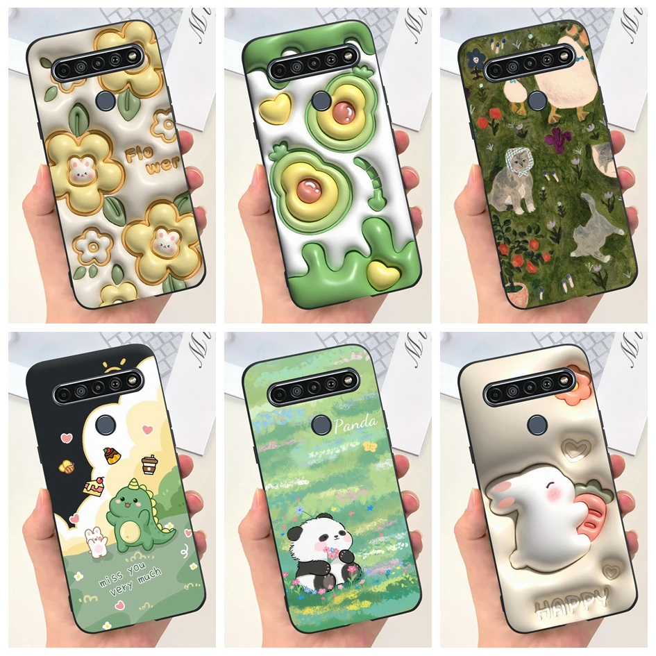 For LG K51S Case Silicone Soft TPU Back Cover For LG K51S Shockproof Phone Cases For LGK41s LGK51s Bumper LM-K510 LM-K410 Fundas