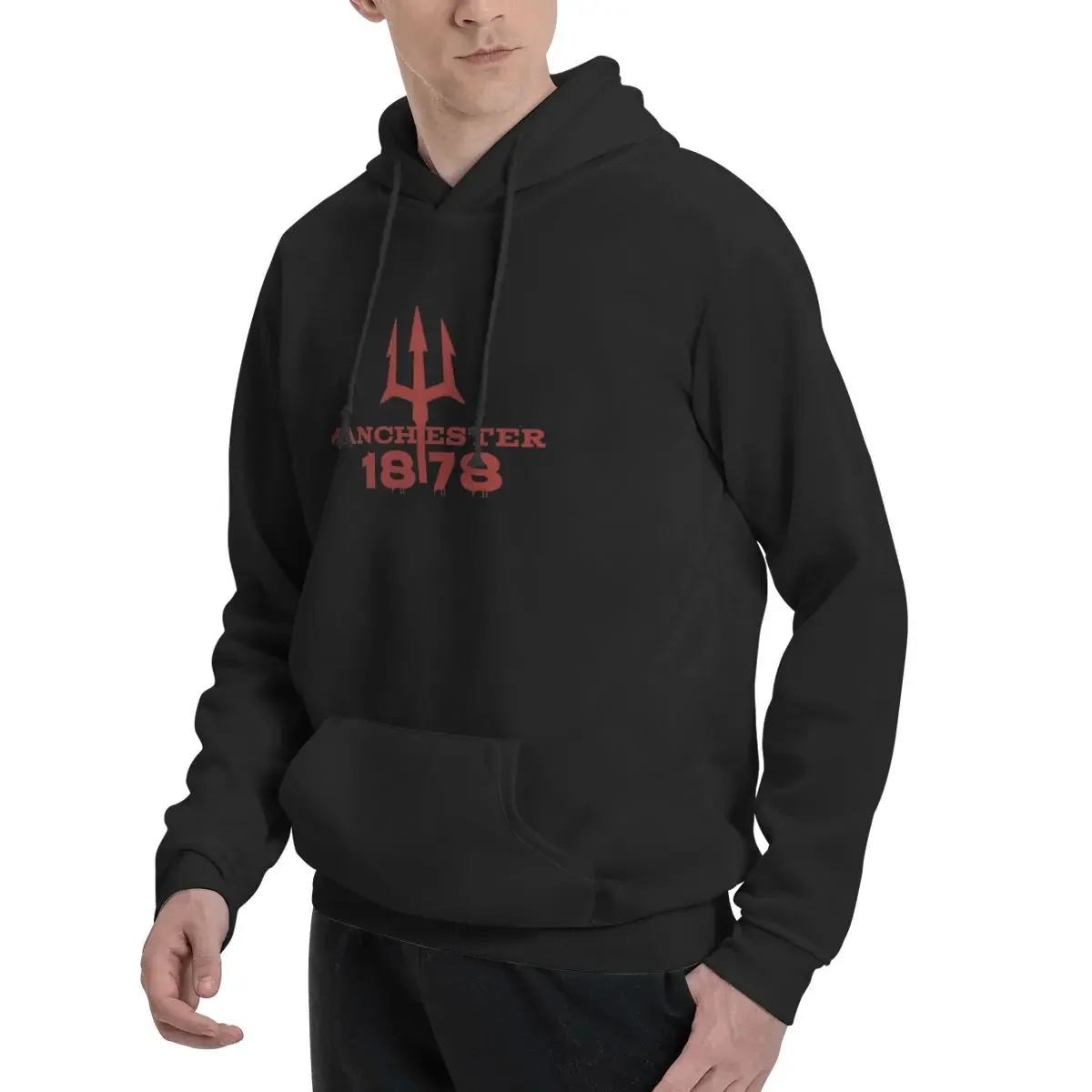 Devils Of Manchester, Manchester Is Red Hoodies Men Women Casual Pullover Sweatshirt Harajuku Long Sleeve Hooded Autumn Winter