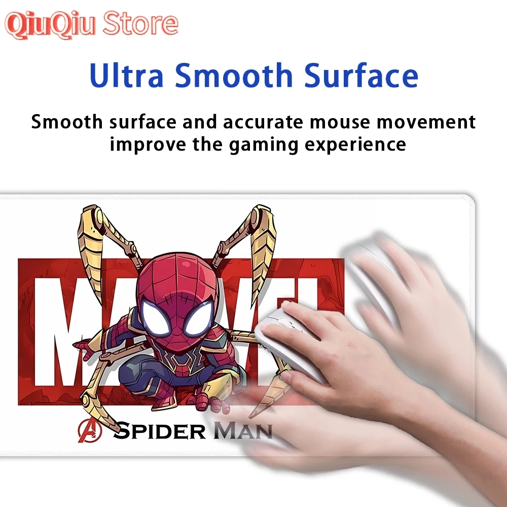 Miếng Lót Chuột Chơi Game Hoạt Hình Dễ Thương Marvel Mousepad Lớn Tùy Chỉnh Mở Rộng Miếng Lót Chuột Để Bàn