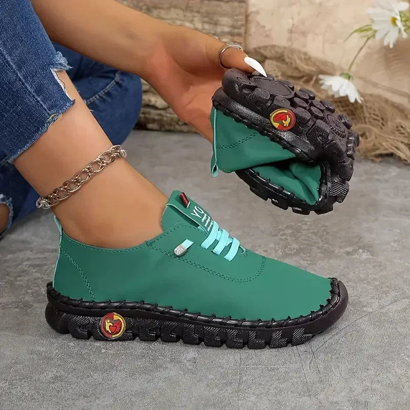 Zapatillas de deporte para mujer, zapatos de mamá de diseñador de tendencia nacional para mujer, nuevas zapatillas de deporte de moda con parte