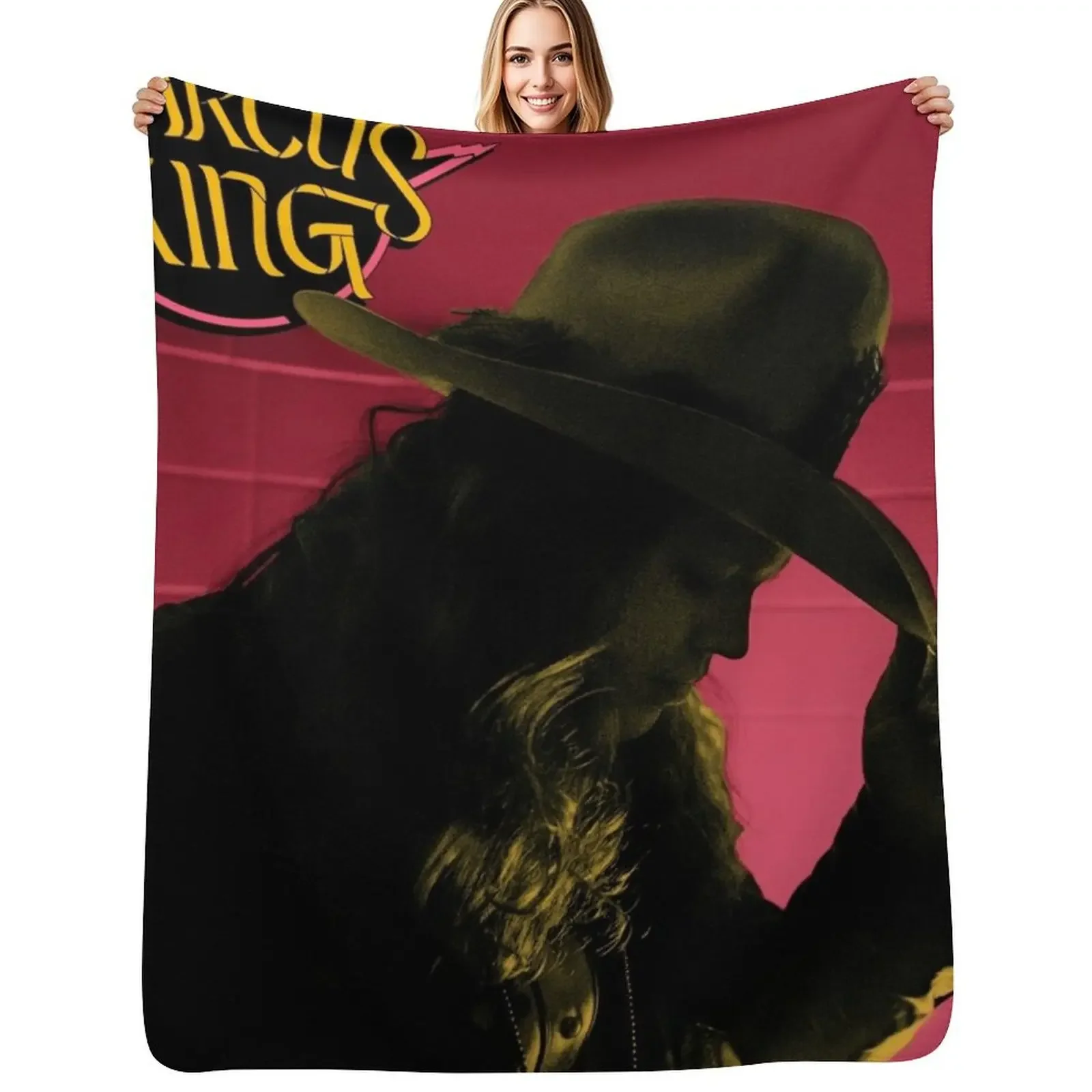 

Young Blood Throw Blanket Multi-Purpose Luxury sofa bed Blanket