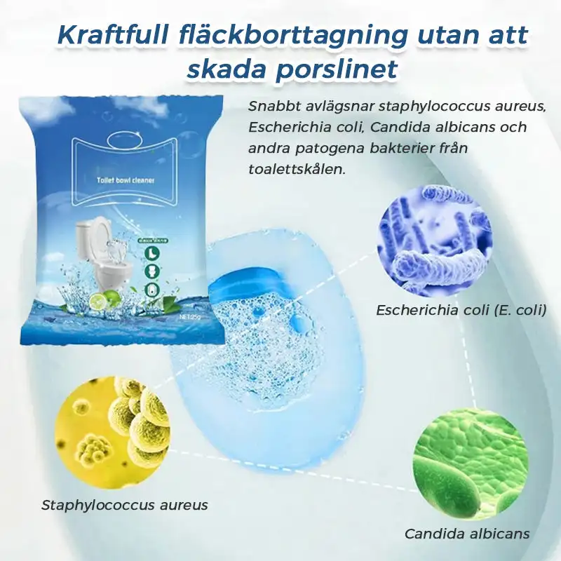 25g Powerful Yellowing and Scale Remover Toilet Bowl Cleaner Dropshipping