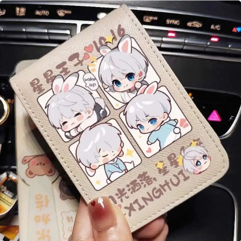 

Anime Xavier Love And Deepspace Fashion Wallet PU Purse Card Cash Holder Bag Cosplay Gift B1782 Anime