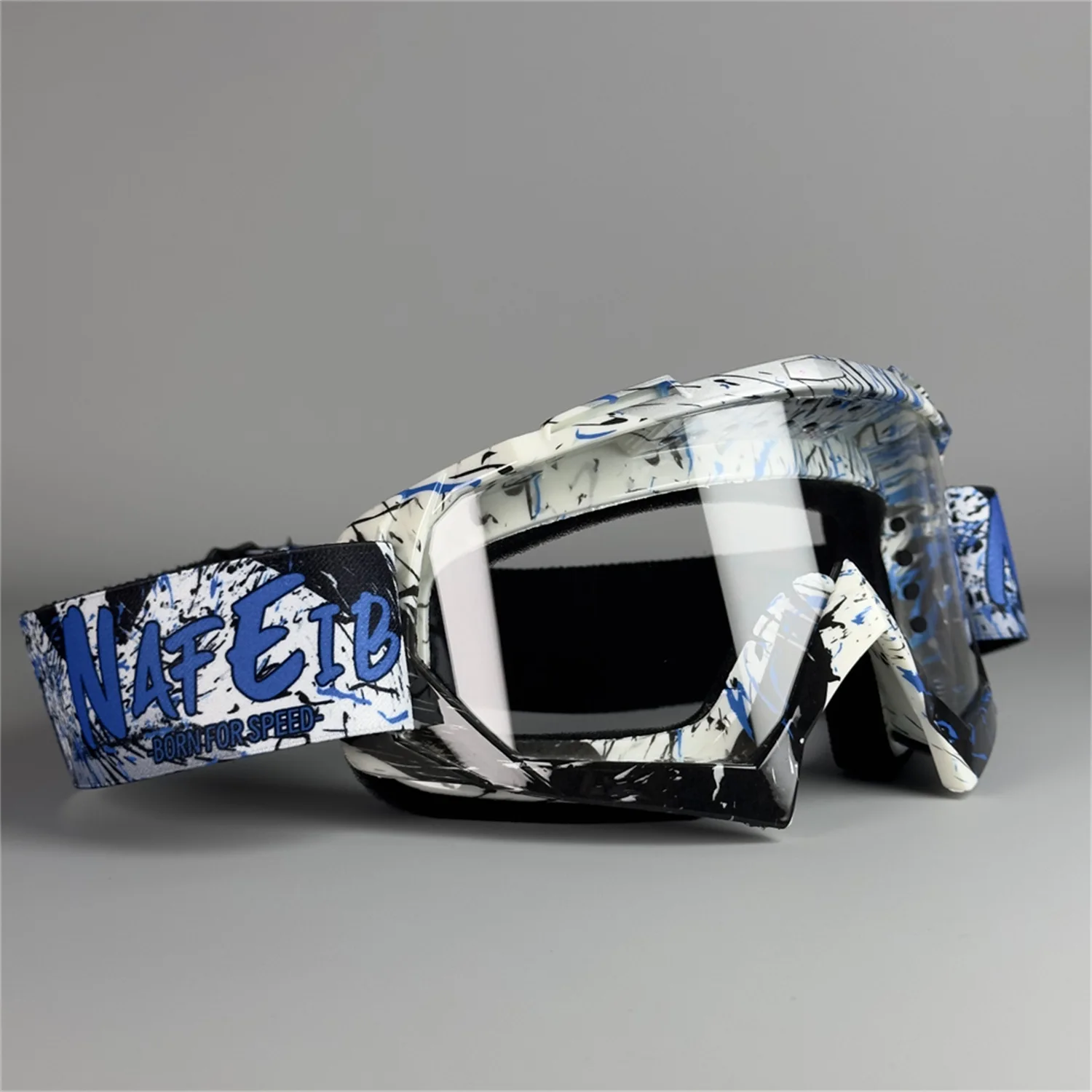 Dirt Bike Outdoor Trail‑Riding Goggles, Anti‑Scratch UV‑Block Motocross Enduro Motorcycle Off‑Road Protective Eyewear