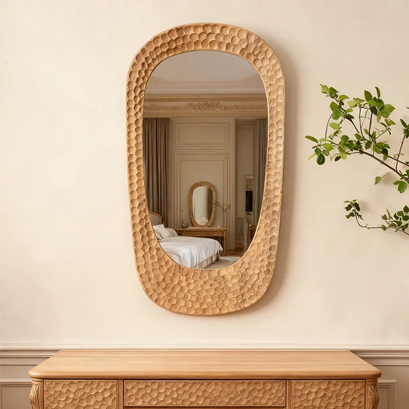 Dressing Table Nordic Mirror Living Room Makeup Decoration Modern Aesthetic Mirror Luxury Vintage Espelhos Home Decorations