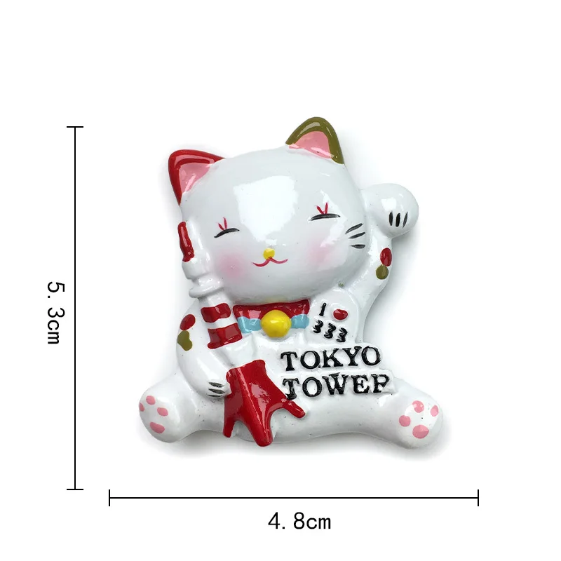 Japan Tokyo Tower Landmark 3D Resin Fridge Magnet Cute Japan Souvenirs Refrigerator Magnets Home Decor Items Cute Magnets