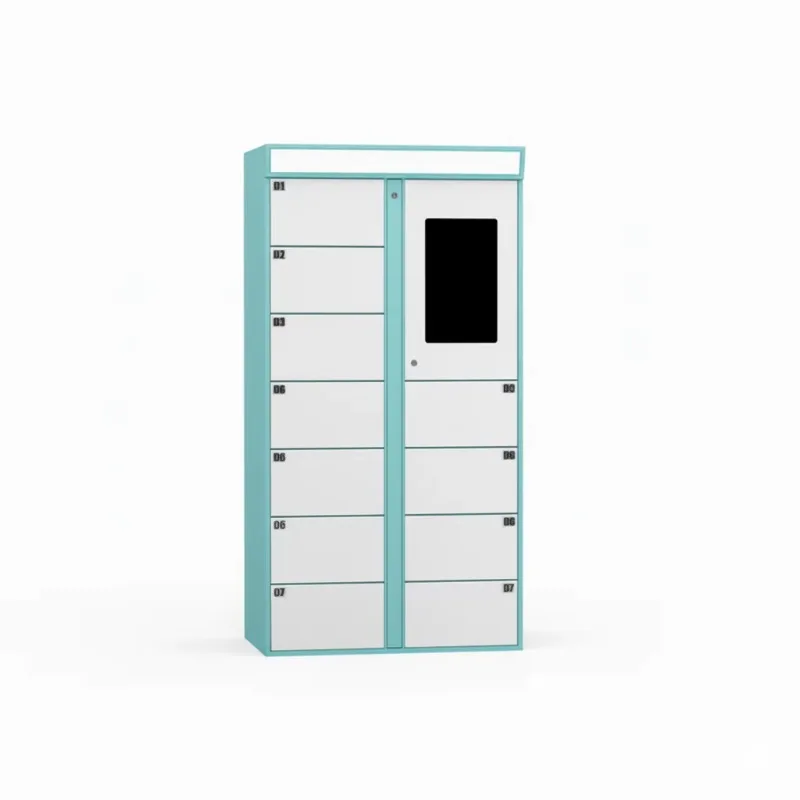 

Laundry Locker for Store Use with QR Payment and Multilingual System