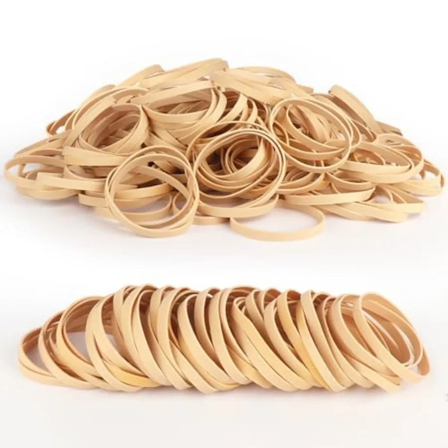 

150Pcs Rubber Bands Size #64 Rubberbands Elastics Rubber Bands Office Home Supplies Thin #64 Rubber Band for Office Home Supply