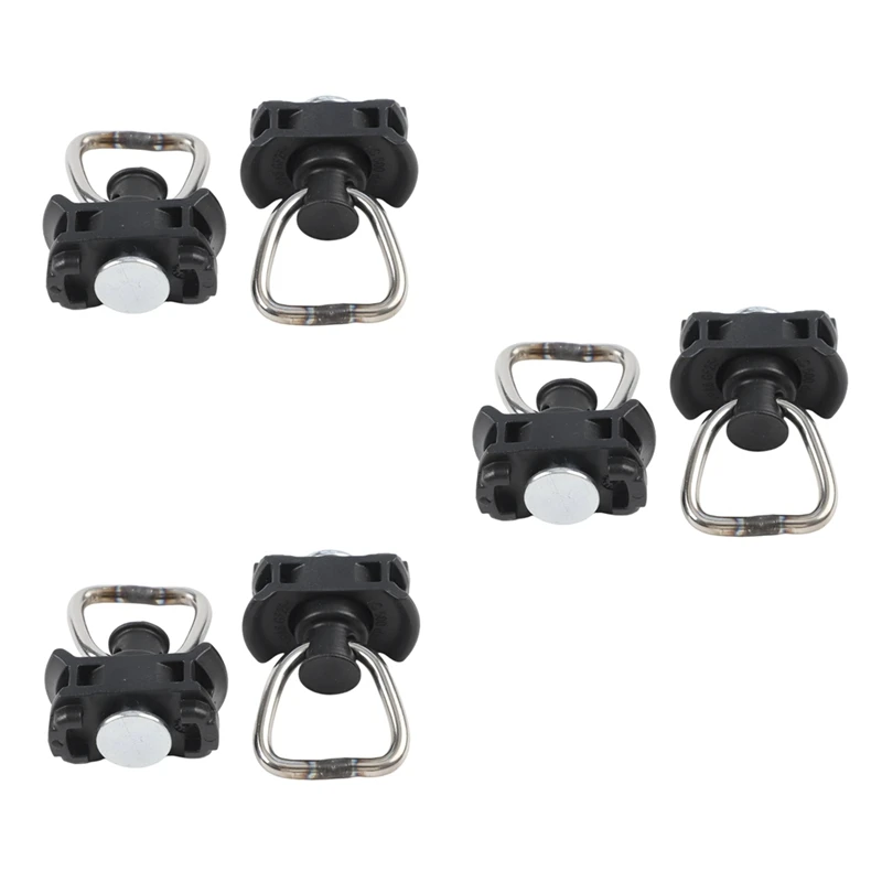 Super Sale 6pcs Airline Rail Track Lock End Fitting Track L Fitting for Rv Hanging Hook RV Truck Trailer