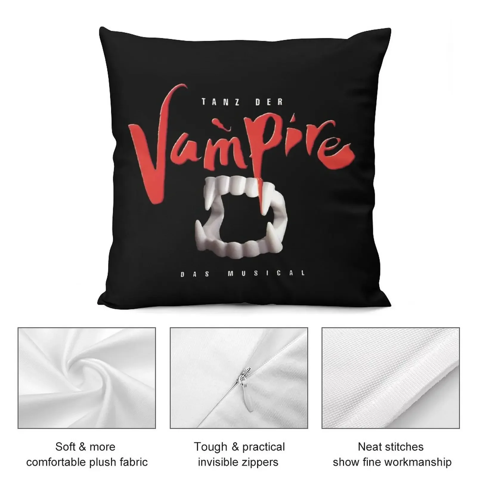 Tanz der Vampire Throw Pillow sleeping pillows Throw Pillow Covers pillow