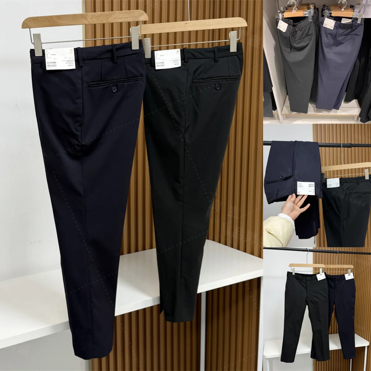 

Comfortable Breathable Men's Casual Pants Spring Autumn Thin Nine Points Elastic Leisure All-Match West Pants Japanese Sle