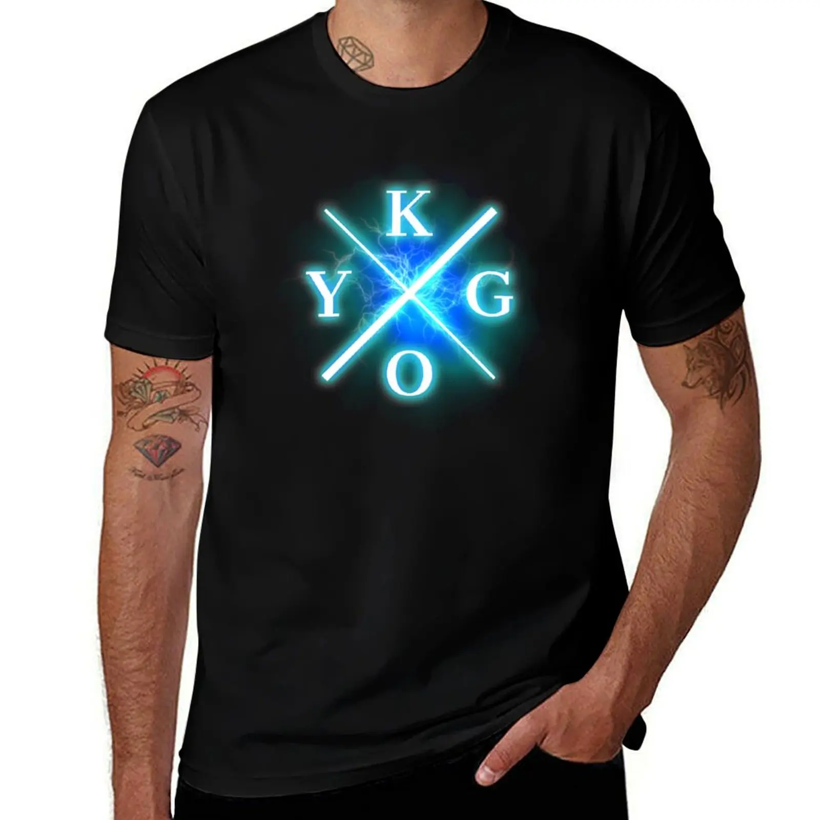 kygo on light T-Shirt Non-Shrink Basic Cotton T-Shirt