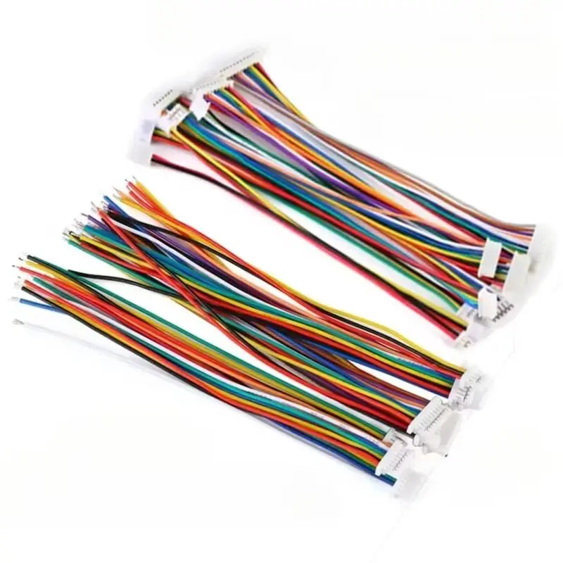 

Mini JST SH 1.0mm Pitch Female Socket Terminal Plug Wire Connector SH 1mm 2 3 4 5 6 7 8 Pin 10CM 28AWG Electronic Wires Cable