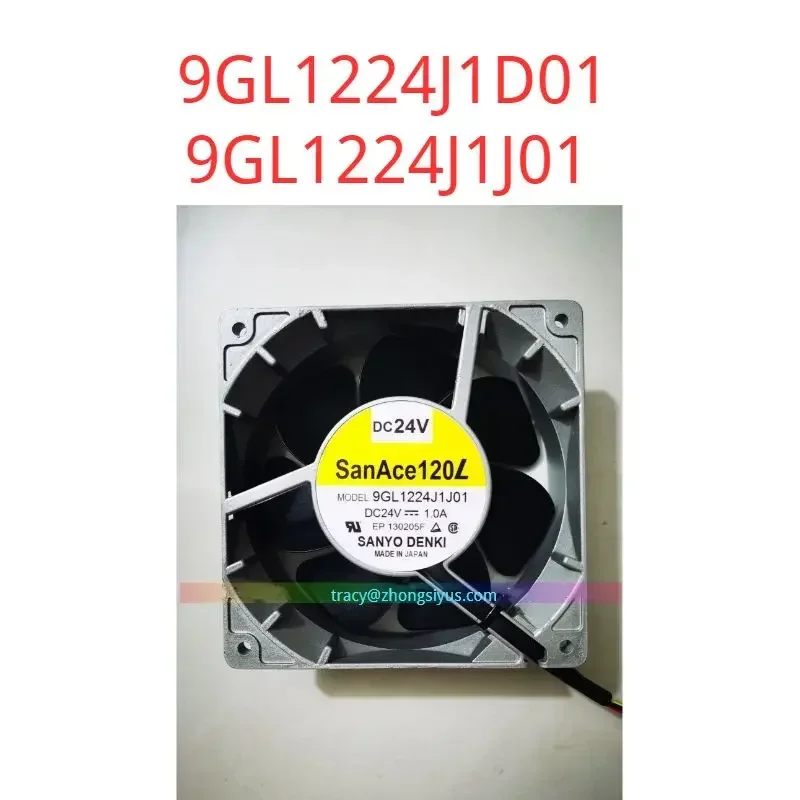 9GL1224J1D01 9GL1224J1J01 24V 1.0A brand new SANYO aluminum frame fan Functional testing is intact