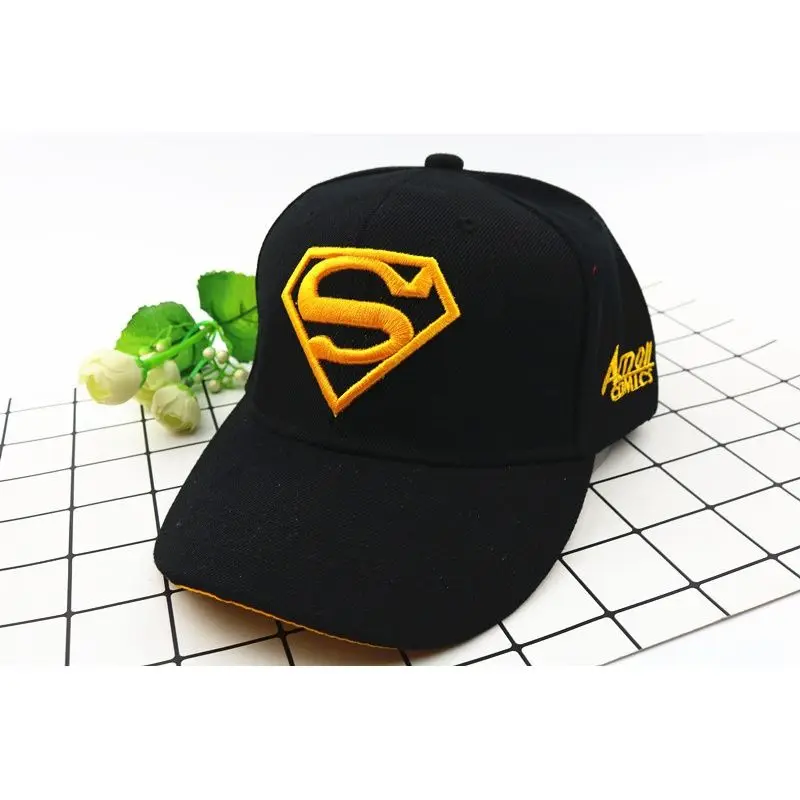 Cool DC Superman New Unisex Creative Anime Cartoon Embroidered Pattern Simple Fashion Casual Versatile Portable Baseball Cap