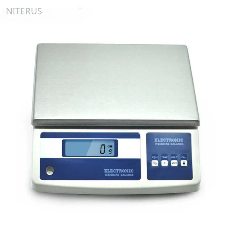 

Lab Analytical Electronic Weighing 1g 0.1g Digital Display Balance Scale 0-31kg