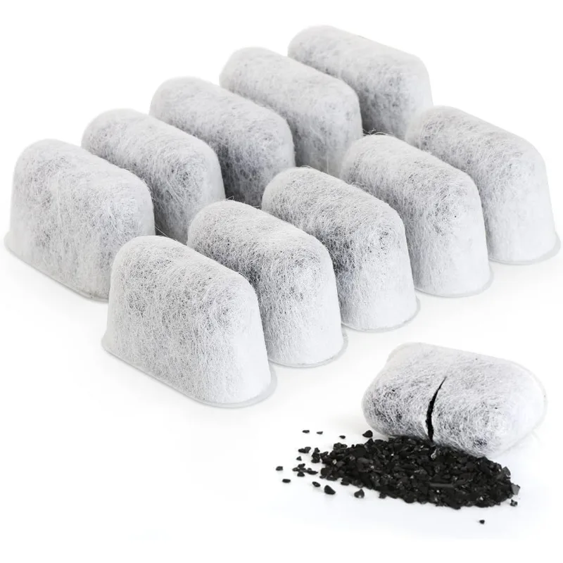 For Cuisinart Compatible Replacement Charcoal Water Filters for Coffee Makers - Fits All Cuisinart Coffee Makers 12-Pack