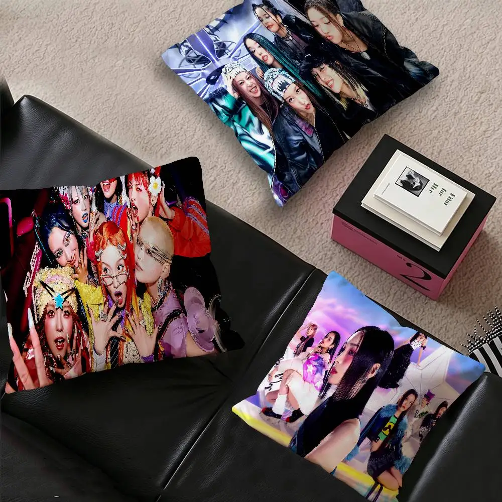 Kpop X-XG Group pillow cover sofa cushion cover home room decoration children gift