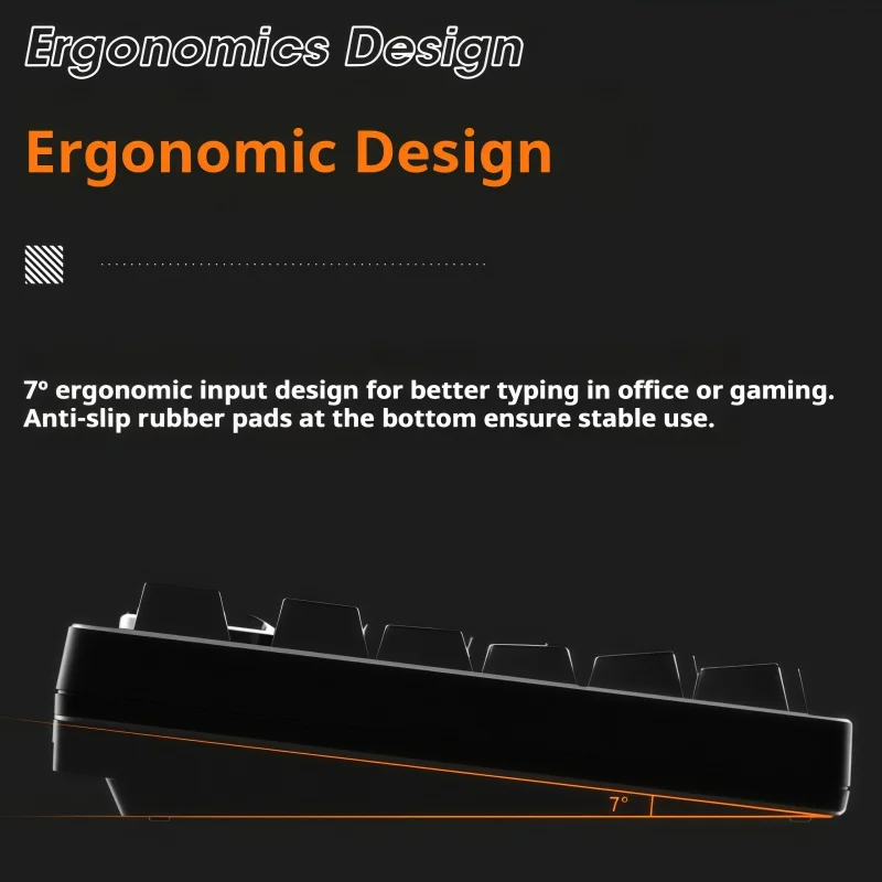 EG GK81 لوحة المفاتيح الميكانيكية اللاسلكية ثلاثة وضع اتصال 75 سلسلة 82 مفاتيح مخصصة بطارية 8000 مللي أمبير مفتاح كامل قابل للتبديل السريع #4