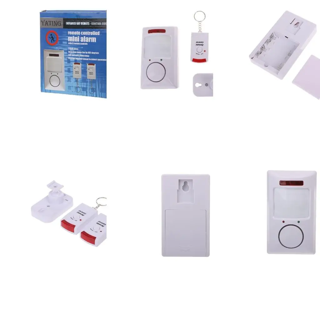 

Система сигнализации PIR с инфракрасным датчиком 2 Беспроводная домашняя безопасность пульт дистанционного управления