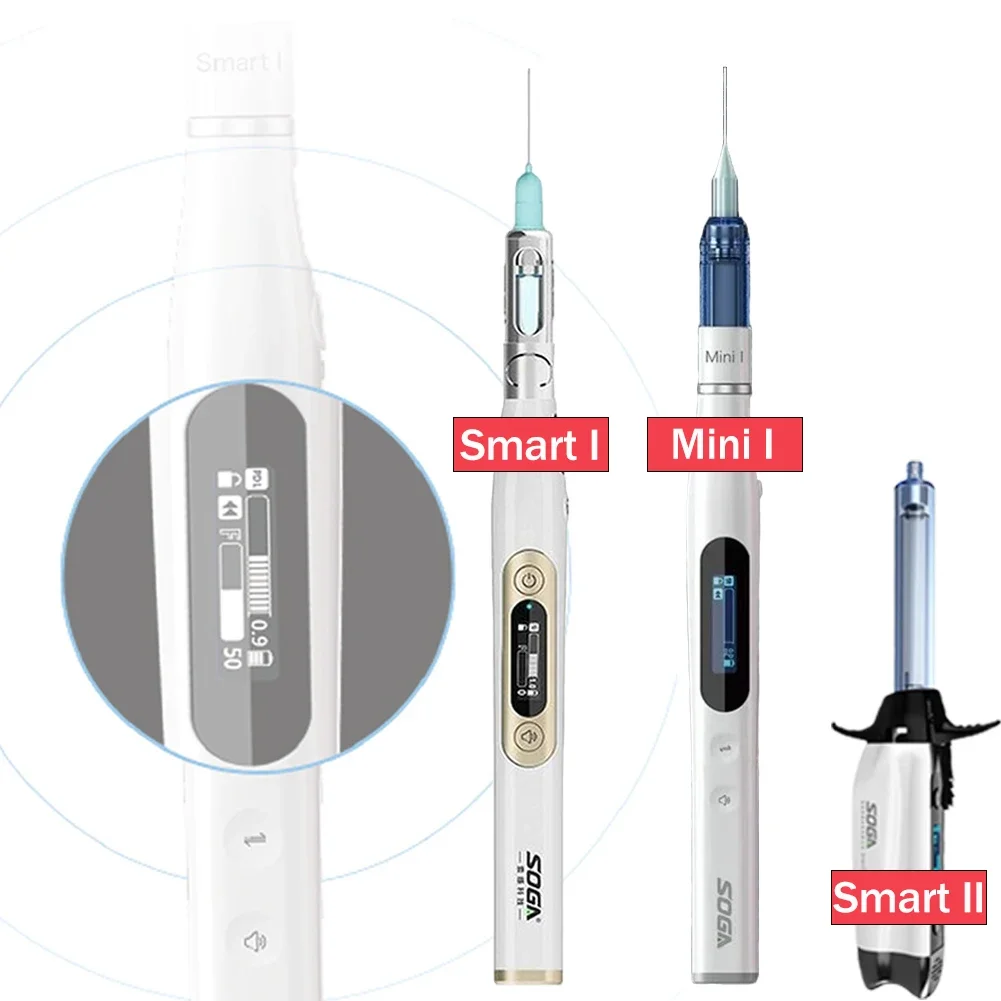 Soga Mini I Smart II Dental Oral Anesthesia Injector Intraoral Anesthetic Painless Pen Electric Local Anesthesia Syringe Booster