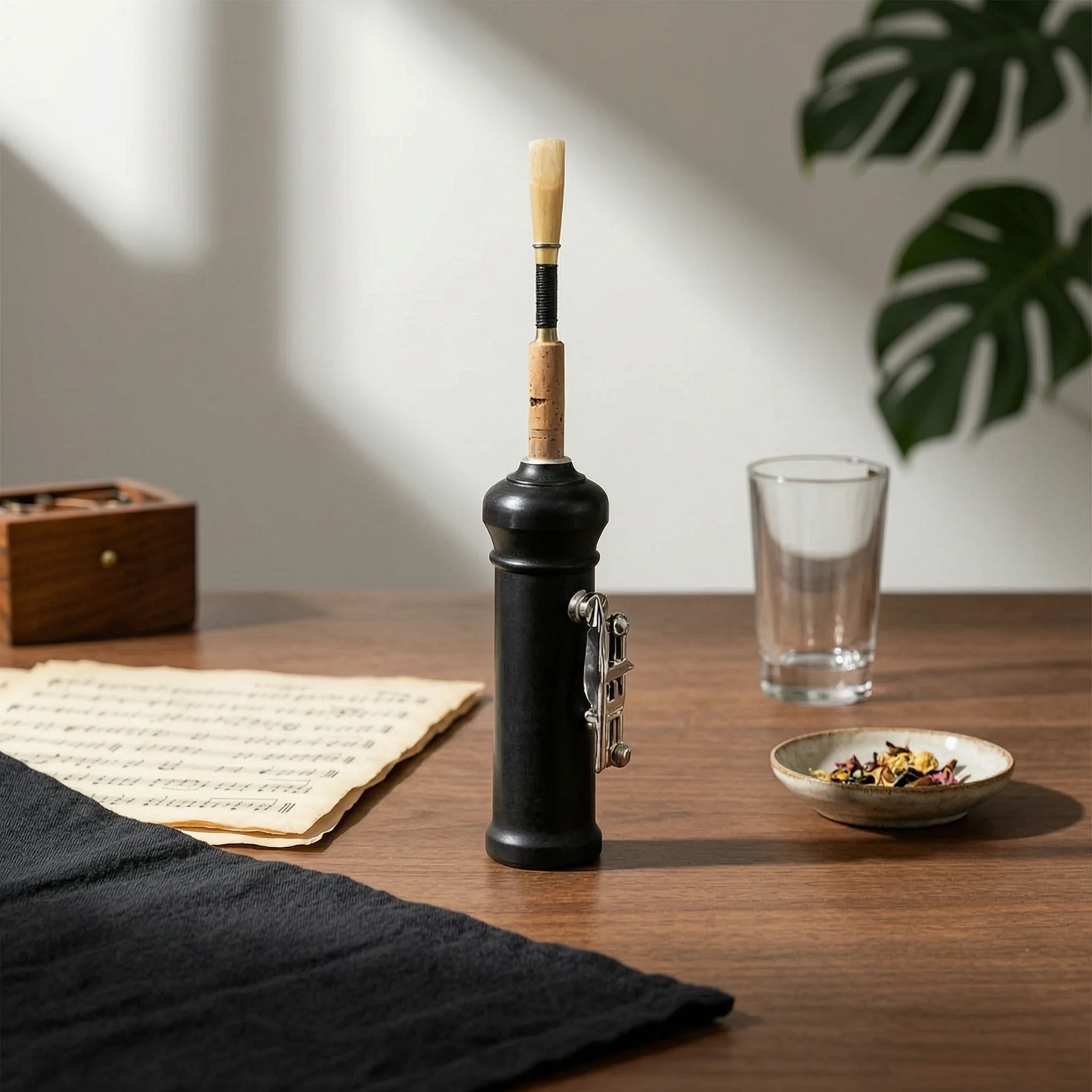 C Key Oboe High-Quality Semi-Automatic Oboe Woodwind Instrument Professional Compact for Beginners, Practice, Rehearsal