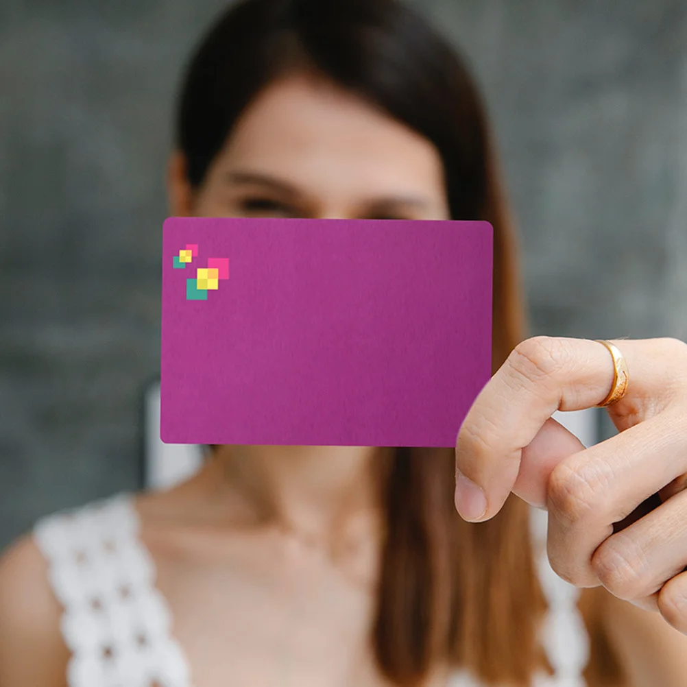 10Pcs Metal Business Cards Blank Metal Name Cards Engraving Sublimation Business Card Blanks Name Card