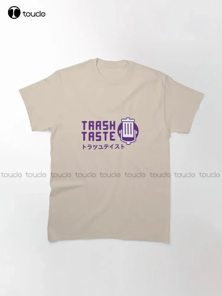 Trash Taste Classic T-Shirt Custom Aldult Teen Unisex Digital Printing Tee Shirts Funny Art Streetwear Cartoon Tee Custom Gift