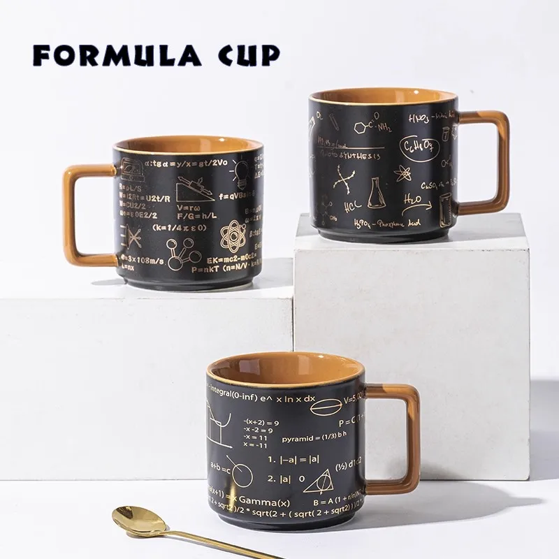 

Formula Ceramics Mugs Coffee Mug Milk Tea Office Cups Drinkware the Best birthday Gift