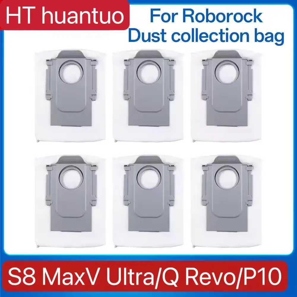 

Roborock P10 A7400RR/S8 MaxV Ultra/Q Revo Robot Vacuum Cleaner Accessories Dust Bag Replacement Parts