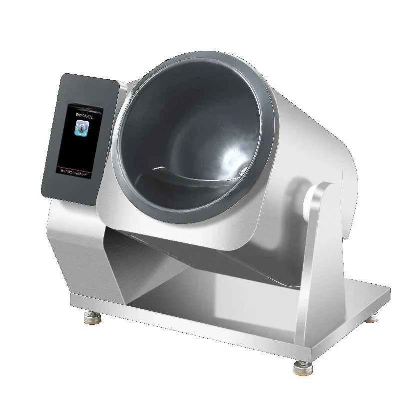 360 rotating intelligent cooking machine restaurant automatic intelligent fried rice robot fried rice machine