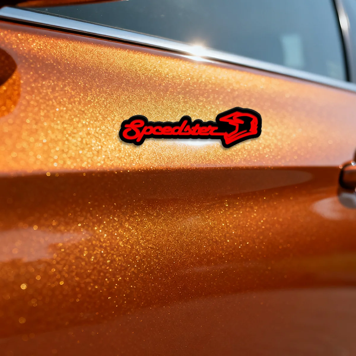 Classic Racing Helmet Acrylic Car Sticker Waterproof Script Letter Decal Trendy Auto Styling Accessory for Car Motorcycle  Gifts view 4