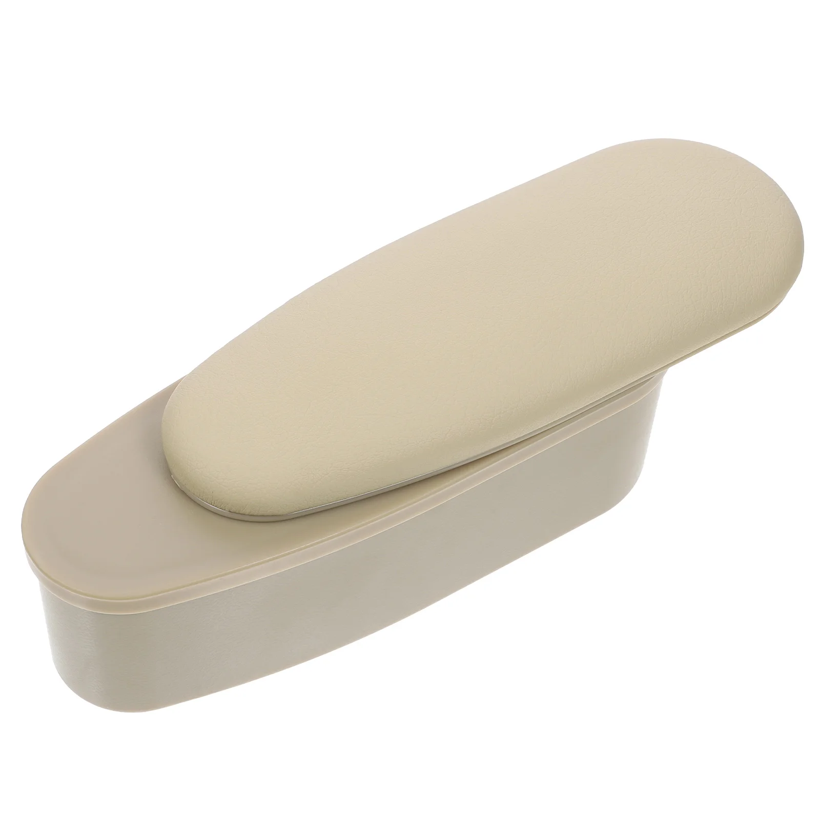 

Plastic Car Door Elbow Rest Armrest Pad Storage Box Durable Materials Self Adhesive Easy Use Practical Accessories Fits Most
