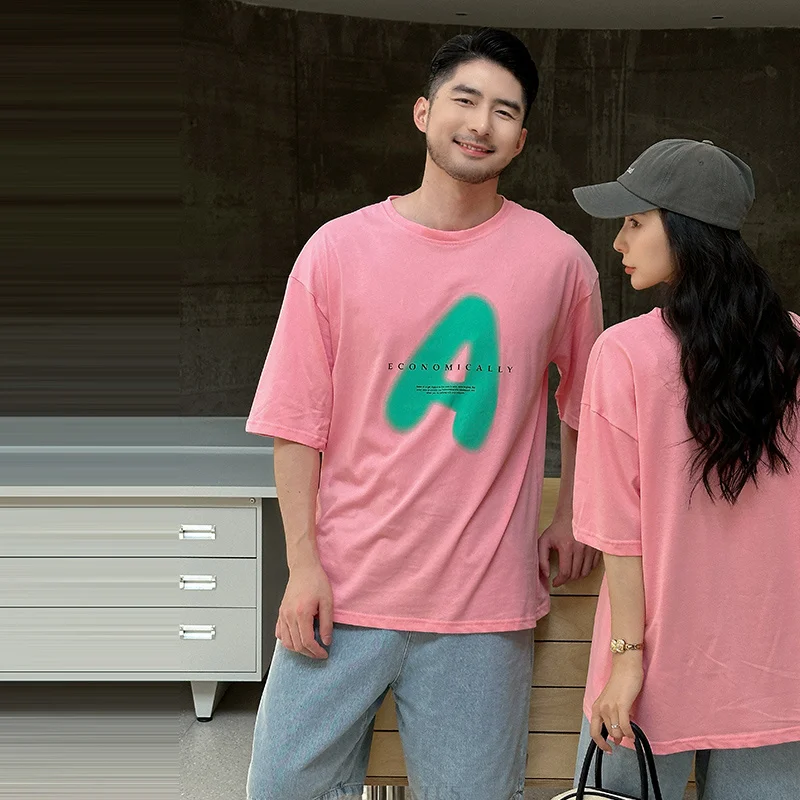 Summer Family Matching Outfits Suit Short Sleeves Tshirt Shorts Clothing Set Mother Dad Son Daughter Couple-Child Family Costume