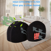 4Pcs Foam Filters/Felt Filters Washable & Reusable Spare Tools For Shark CH901 CH950 CH951 CH951C CH900WM Vacuum Part #XFTRCH900
