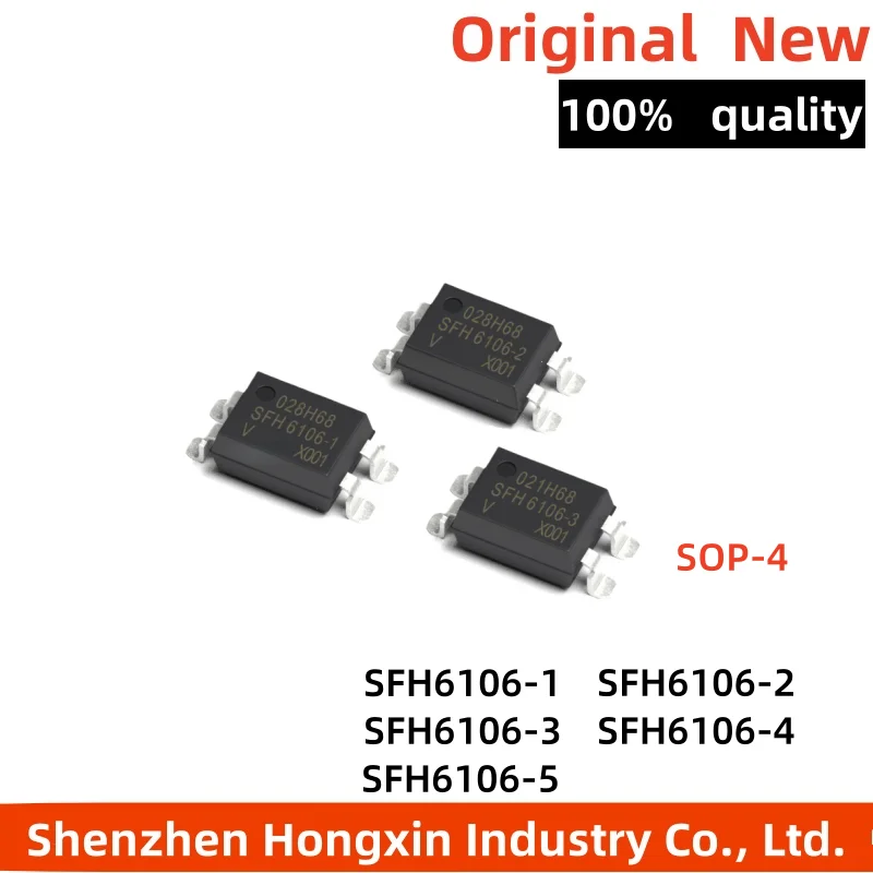 10 pieces of FH6106 SFH6106-1/-2/-3/-4/-5 patch SOP-4 optocouplers