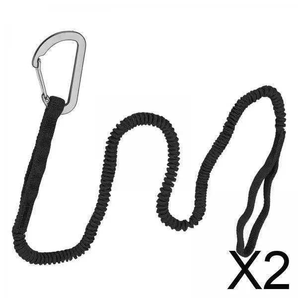 

Heavy Duty Nylon Kayak Paddle Leash Bungee Tie Rope for Boat Accessory Paddle Board and Rafting