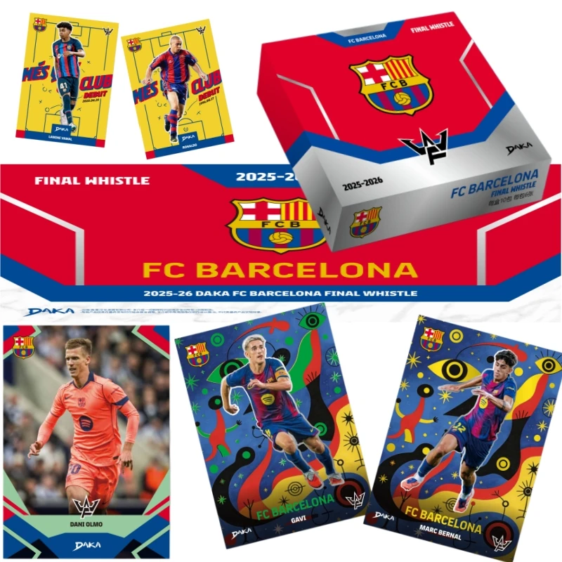 nuevo-daka-original-202526-daka-fc-barcelona-final-whistle-series-neymar-pau-gasol-camiseta-firmada-por-jugador-de-club-tarjeta-coleccionable-regalos