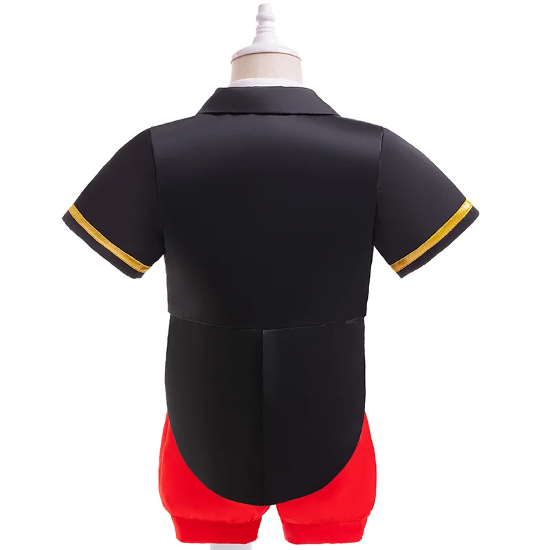 زي ميكي ماوس التنكري لعيد الأطفال ، بدلات فأر بأكمام قصيرة ، أداء مسرحي ، ملابس حفلات كرنفال ، هدايا عيد ميلاد للأولاد