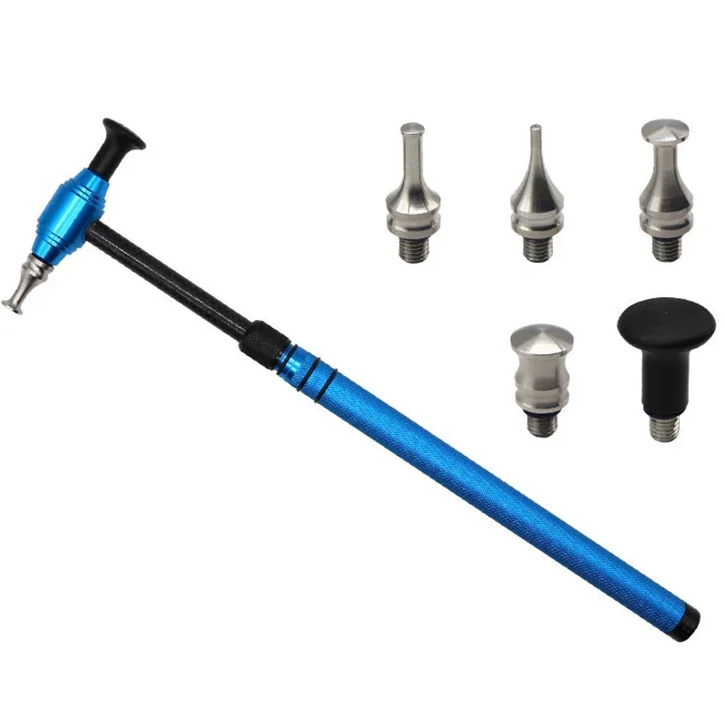 

New Auto Dent Repair Tool Titanium Alloy Hammer With Fiber Handle M8 Screw Hammer For Car Dent Repair Tools