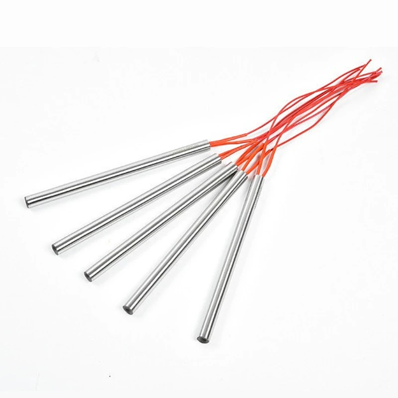 

AC220V 100W-1500W Mold Cartridge Heaters Heating Element Cylindrical Tubular 6/8/10/16/20mm Hot Rod Heating Element Replacement