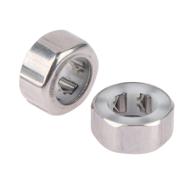 2Pcs EWC1008 Stainless One Way Bearing 10x17x8mm Fishing Gear Bearing EWC1008 Needle Roller Bearings