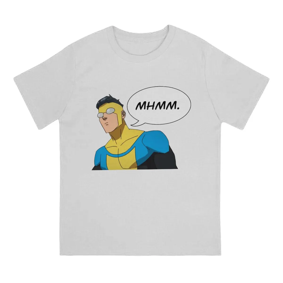 MHMM Invincible Men T Shirt Punk O-Neck TShirt Harajuku Tops